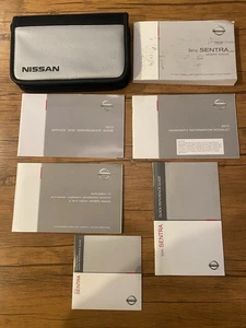 2010 Nissan Sentra Owners Manual Set With Case - Bild 1 von 1