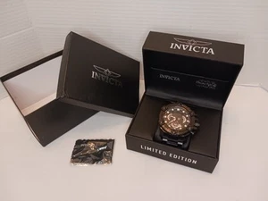 Invicta Star Wars Darth Vader Men's 64mm LARGE Limited Ed Chrono Watch 28063 - Picture 1 of 18