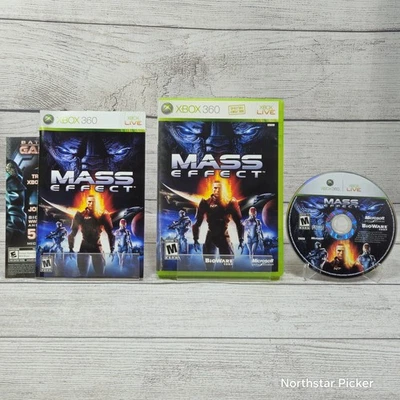 Mass Effect (Microsoft Xbox 360, 2007) с руководством полный | CIB | протестирован - Изображение 1 из 3