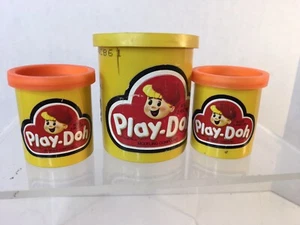 3 Vintage  Play-Doh Kenner Cans 1984 - Growing Crystals - Picture 1 of 12