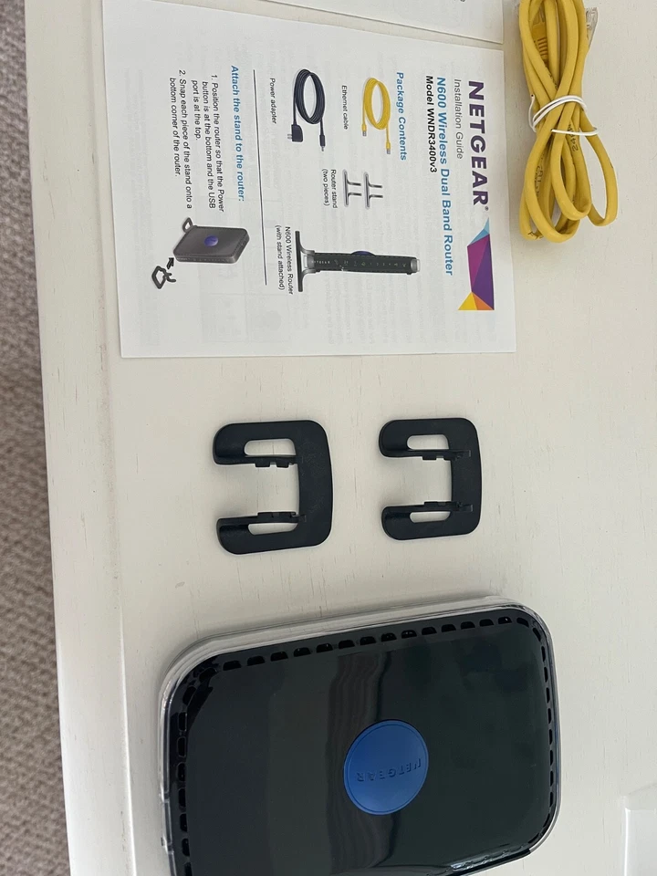 Router de doble banda WiFi Netgear N600 Foto 1 de 1