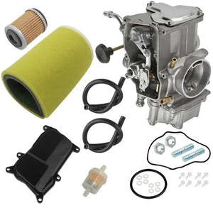 Air Filter And Carburetor Kit For Yamaha Terra PRO 350 YFP350 1988 - Picture 1 of 8