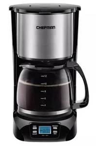 Chefman 12-Cup Programmable Coffee Maker, Electric Brewer, Auto Shut Off. New - Picture 1 of 4