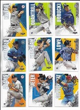 2019 Topps Fire PICK-A-CARD Greinke McNeil Molina Freeman Acuna Jr Griffey Lowe