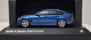BMW 435i M Sport 4 Series F36 Gran Coupe Estoril Blue 1:43 Kyosho Dealer Edition - Picture 1 of 12