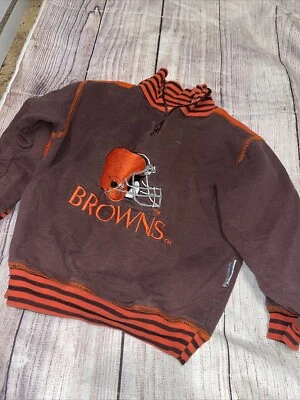 Sudadera vintage años 90 Clevland Browns niño pequeño talla 4T Mighty Mac Touch Down Foto 1 de 4