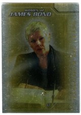 THE WOMEN OF JAMES BOND IN MOTION MI6 M1 INSERT JUDI DENCH AS M
