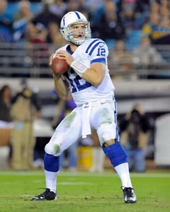 Andrew Luck #12 Indianapolis Colts NFL 8"X10" Glossy Photo Print 13-LMM - Picture 1 of 1