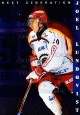 2002-03 Swedish Elitset Next Generation #1 Joel Lundqvist
