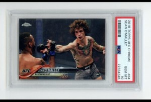 2018 Topps Chrome UFC Sean O'Malley RC No.84 PSA 10 Gem Mint Rookie