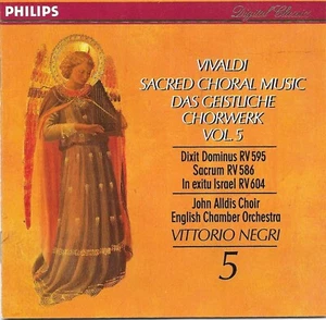 VIVALDI HEILIGE CHORALMUSIK VITTORIO NEGRI MARGARET MARSHALL - Bild 1 von 1