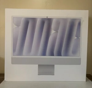 Apple iMac 24" M4 Chip Silver 256gb 16gb A3247 “Empty Box” Read Description - Bild 1 von 13