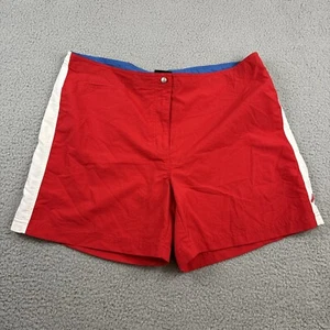 Helly Hansen Women's Red Nylon Outdoor Hiking Shorts / Size XL - Picture 1 of 7