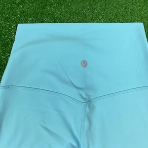 Lululemon  Blue Yoga Pants 20” High Rise Women’s Size S / M - Picture 1 of 7