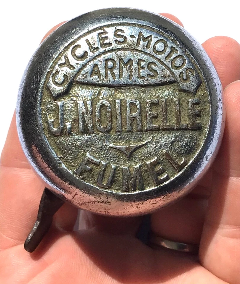 ANCIENNE SONNETTE DE VELO J.NOIRELLE FUMEL BELL OF BIKE Campanilla de bicicleta - Photo 1/4
