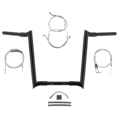 Kit de manillar Hooker Ape 2007 Harley-Davidson Road Glide King 1/4" negro 16" Foto 1 de 3