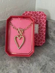 "Collar de corazón, cadena de oro, colgante de corazón, historia de amor, regalo de novia, 18""" - Imagen 1 de 5