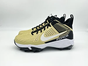 Botín de fútbol Nike Force Savage Pro 3 Shark para hombre talla 14 negro dorado FJ8163-700 - Imagen 1 de 10