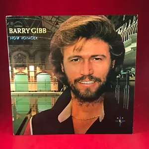 BARRY GIBB Now Voyager 1984 UK vinyl LP + INNER Olivia Newton-John Bee Gees - Imagen 1 de 6