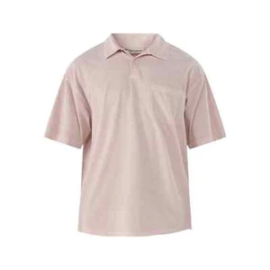 No Boundaries Oversized Cotton Polo Shirt Vintage Pink 3XL (54-56) - Picture 1 of 3