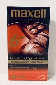 Maxell Videokassette - Premium hochwertig - T-120 - 6 Stunden - Bild 1 von 2