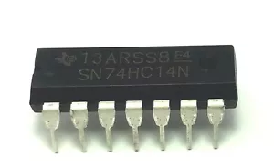 10PCS SN74HC14N 74HC14 Hex Schmitt-Trigger Inverters New IC - Picture 1 of 5