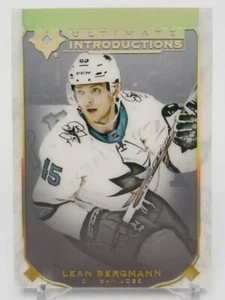 2019-20 Ultimate Collection LEAN BERGMANN Ultimate Introductions Rookie RC UI-52 - Picture 1 of 4