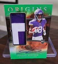 2023 Panini Origins Jordan Addison Green RPA RC 2/5 🔥🔥 Vikings