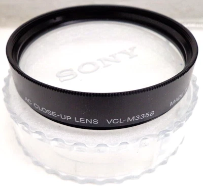 UNUSED SONY VCL-M3358 58mm Close Up Lens for DSC-F828 F717 H1 H2 H5 - FREE SHIP! - Image 1 of 3