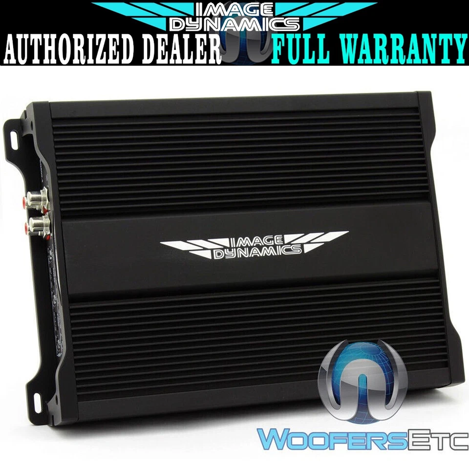 IMAGE DYNAMICS SQ800.4 SOUND QUALITY 4-CHANNEL 800W RMS SPEAKERS AMPLIFIER NEW - Image 1 of 4