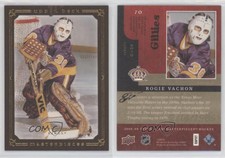2008-09 Upper Deck Masterpieces Brown Framed Rogie Vachon #70 HOF