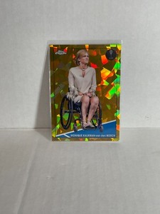 2021 Topps Chrome Tennis Sapphire Monique Kalkman-van den Bosch GOLD /50