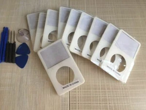 LOT White front faceplate housing case cover fr ipod 5th gen video 30gb 60 80gb - Picture 1 of 6