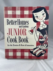 Cookbook Kids Better Homes and Gardens, Junior Cookbook copywrite 1955 Vintage - Foto 1 di 16