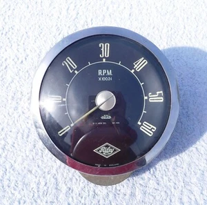RILEY JAEGER MECHANICAL REV COUNTER 6000 RPM TESTED WORKING - Picture 1 of 2