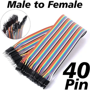 40 Pin Male To Female Jumper Wire Cable, 9" Long, Dupont M to F - Picture 1 of 1