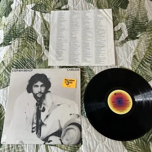 LOT VINYL LP Album Stephen Bishop Careless VG++ Shrink Lyrics Yacht Rock 70s - Picture 1 of 6