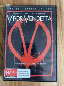 V For Vendetta: Deluxe Edition - Hugo Weaving, John Hurt - Region 4 free post - Picture 1 of 3