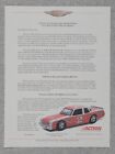 Dale Earnhardt 1980 Coca Cola 2 Pontiac Ventura Car Print Advertisement Page Ad