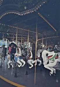 Tokyo Disneyland Vintage 35mm Slide Photo Carousel Merry Go Round Ride 1980’s - Picture 1 of 2