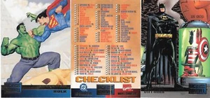 DC Versus Marvel Trading Card Singles Fleer/Skybox 1995 HIGH GRADE YOU PICK CARD - Picture 1 of 101