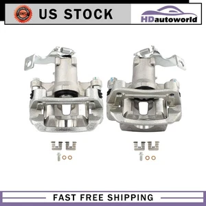 For 2014-2018 Kia Soul L4 (Hatchback) Rear Left Right Brake Caliper With Bracket - Picture 1 of 7