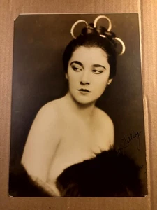 Nita Naldi Extremely Rare Very Early Autographed 9/13 Photo '22 Jekyll Commanmts - Picture 1 of 8