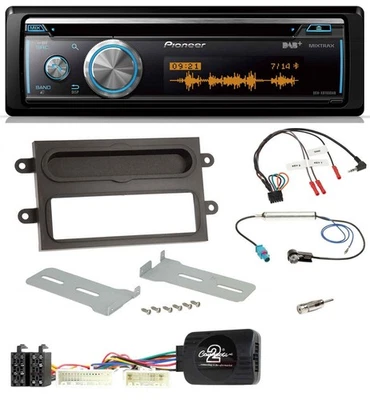 Pioneer Lenkrad DAB USB CD Bluetooth Autoradio für Renault Twingo ab 2015 grau - Bild 1 von 4