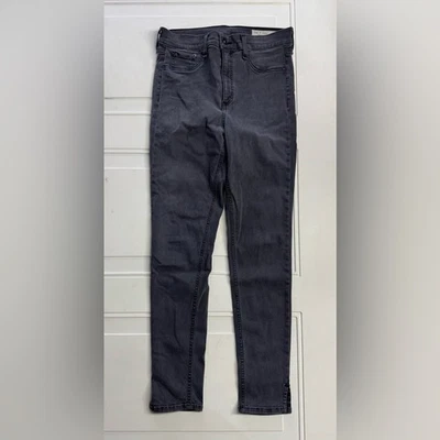 Rag & Bone Women’s Size 29 High Rise Ankle Skinny Jeans Pants Black Wash Gray - Image 1 of 4