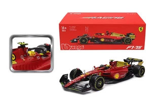 Bburago 1:24 Ferrari F1-75 2022 Leclerc #16 Diecast Model Car F1 FREE PP - Picture 1 of 5