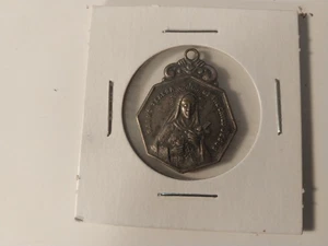 Medaglia Santa Teresa Vintage Religiosa Santa Cattolica - Foto 1 di 2