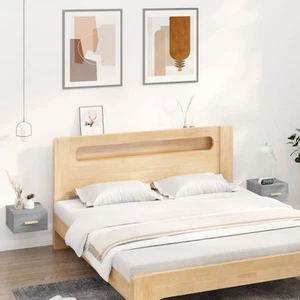 Mesita de Noche de Pared Mesilla Flotante Armario Mueble de Dormitorio vidaXL - Imagen 1 de 130