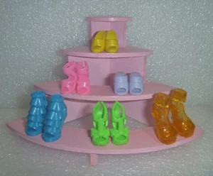 Zapatos Barbie - 6 Pares ~*~En muy buen estado~*~6 Colores~*~6 Estilos~*~Sin Japón~*~Juego 7 - Imagen 1 de 5