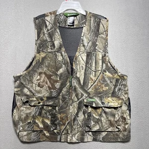 Remington Hunting Vest Realtree Camo Men Large Sleeveless Pockets Outdoor Hiking - Picture 1 of 9
